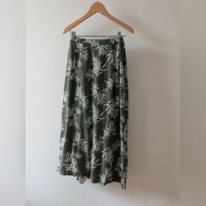 Linden Hill Floral A-Line Skirt Size M